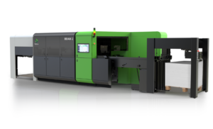Highcon Beam 2 digital cutting and creasing machine for folding carton production